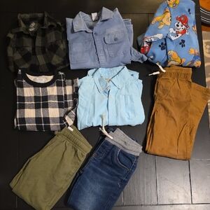Lot Of Boys Long Sleeves And Pants 5t
